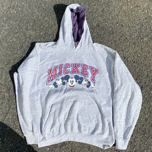 Vintage disney hoodie size L